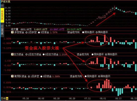 敢死队资金及主力资金全